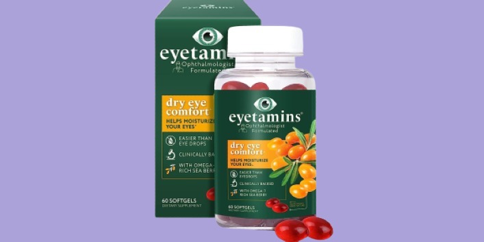Eyetamins Dry Eye Comfort - 60 Softgels