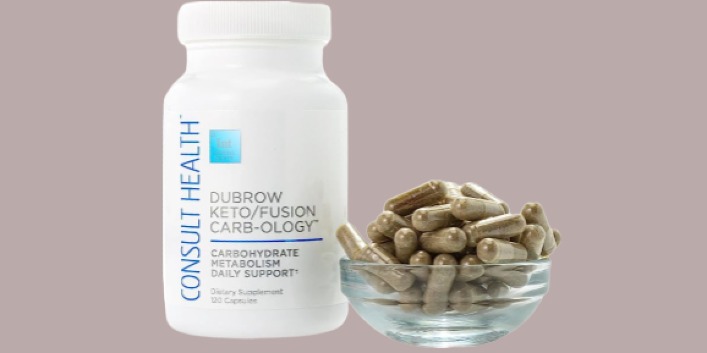 Consult Health Dubrow Keto/Fusion CARB-Ology Capsules