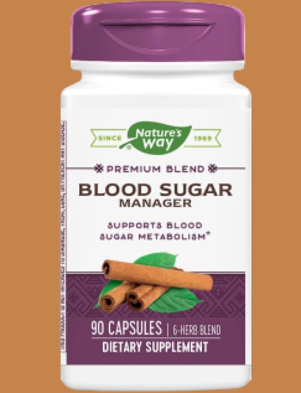 Nature's Way Blood Sugar Manager, 90 capsules