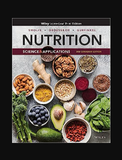 Nutrition: Science and Applications 3rd Canadian Edition