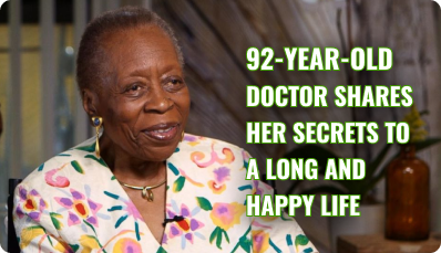 92-year-old doctor shares her secrets to a long and happy life