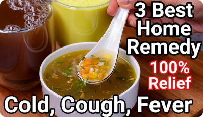 100% Relief ~ Best Natural Home Remedies for Cold, Cough & Flu - Natural Treatment For Cold & Cough